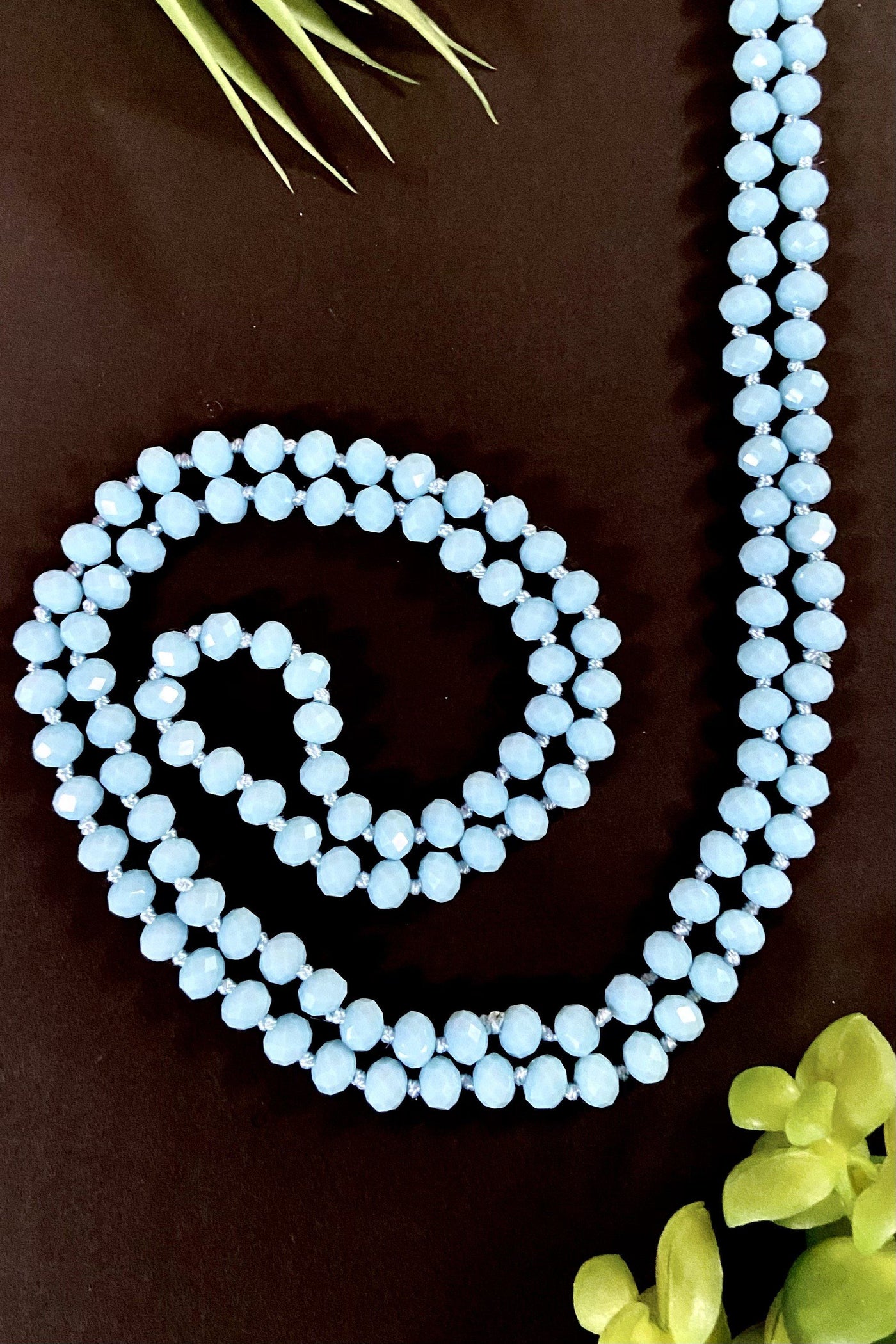 Wrap Necklace 60" jewelry ViVi Liam Jewelry Sky 
