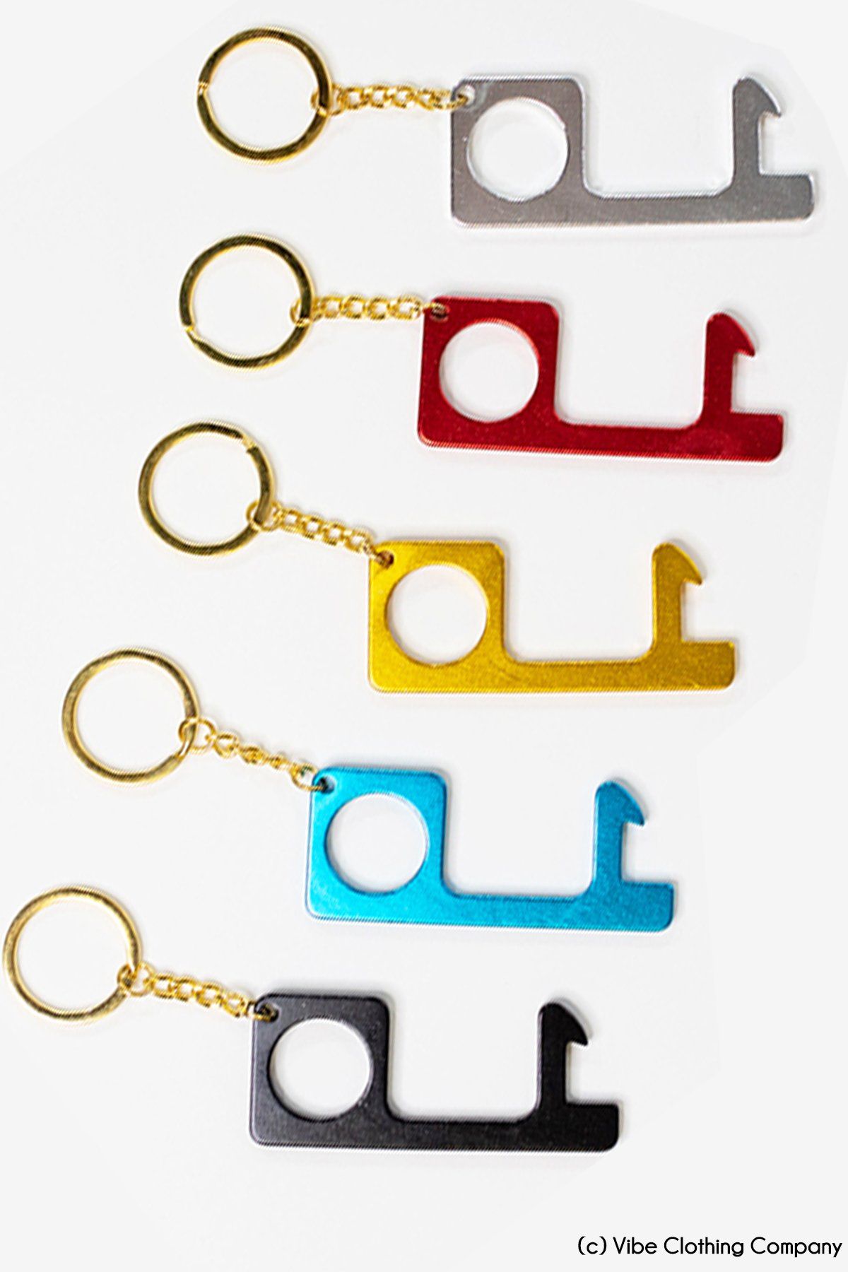No Touch Key Chain door buster ViVi Liam Jewelry 