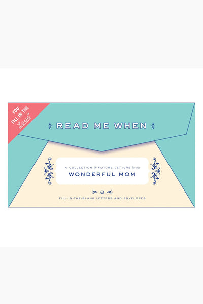 Letters to My Wonderful Mom gifts knock-knock 