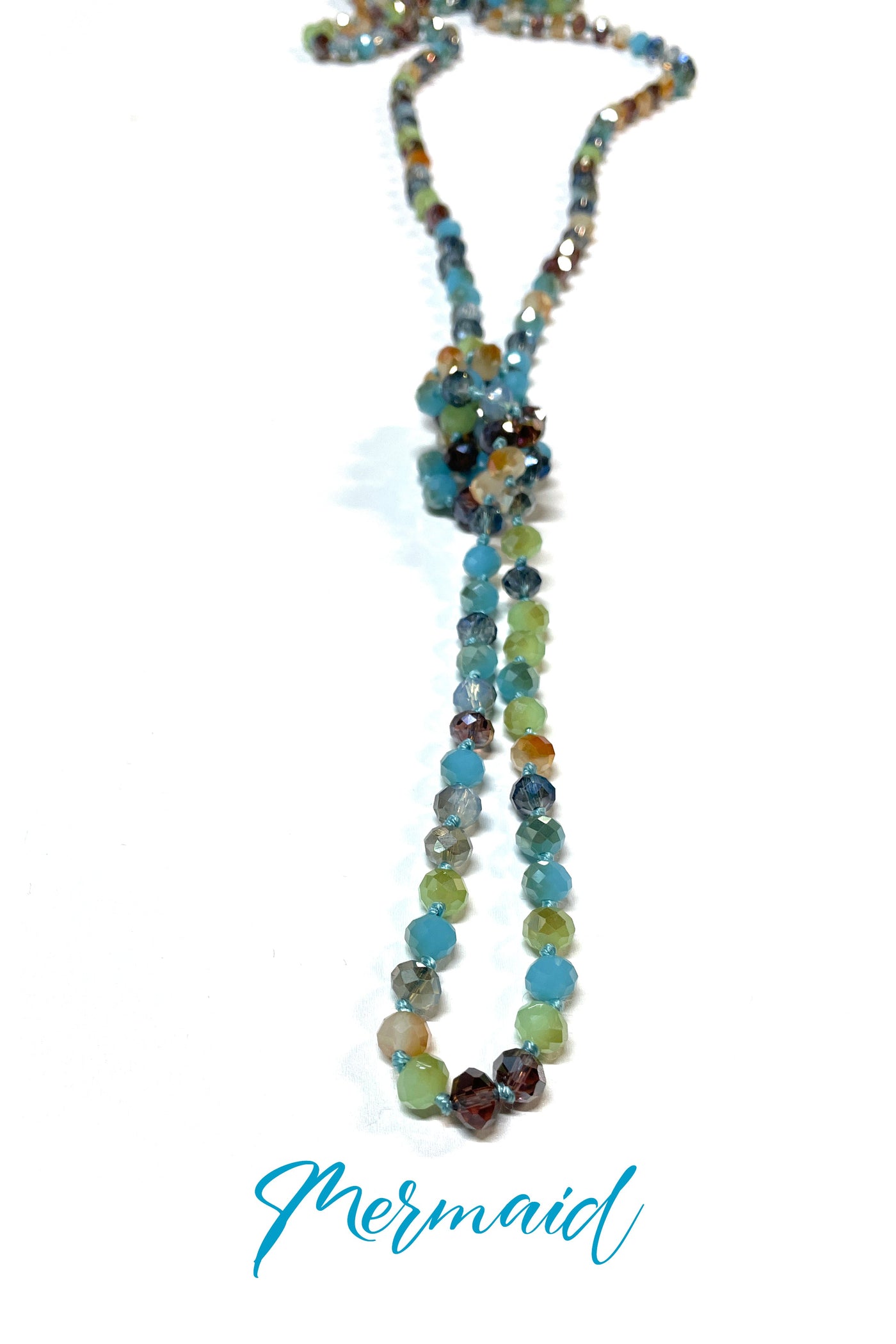Wrap Necklaces 60" - All Colors jewelry ViVi Liam Jewelry Mermaid 