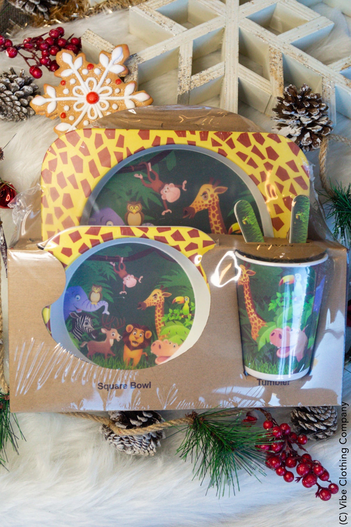 Children's Dinnerware Set gifts CZone Safari 