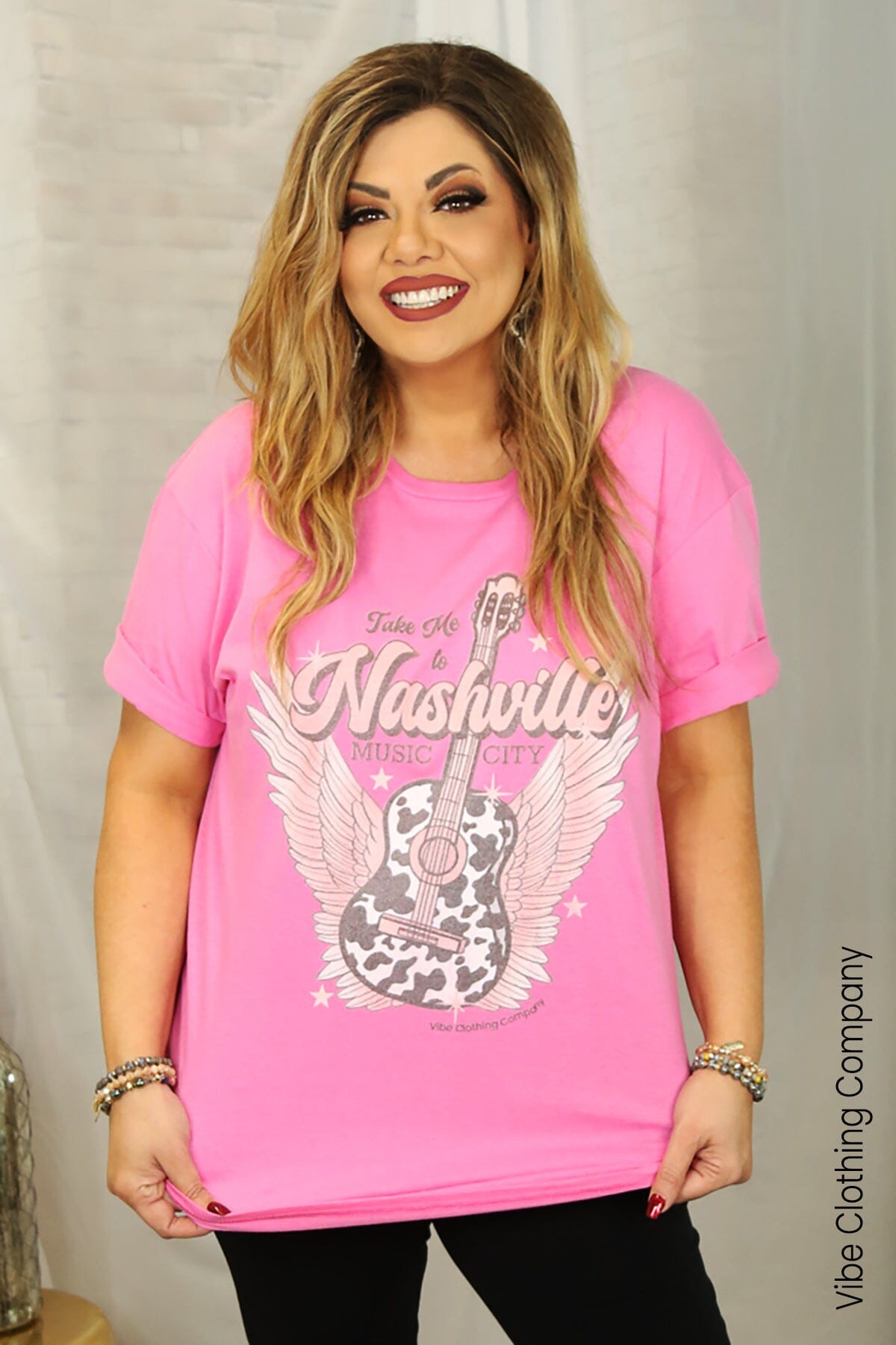 Take Me to Nashville Graphic Tee graphic tees VCC 