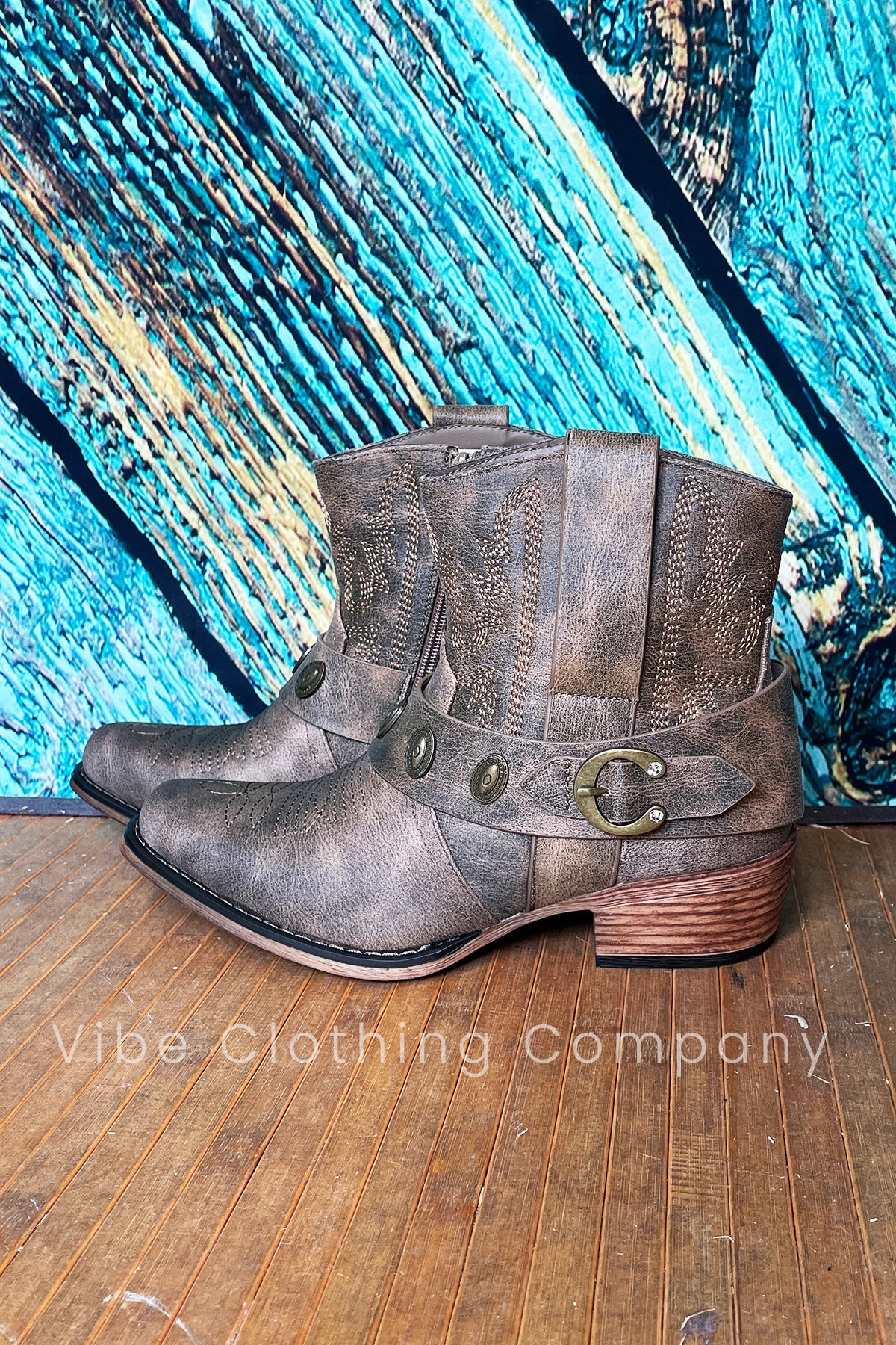 Tumbleweed Booties Shoes 061 6 Taupe 
