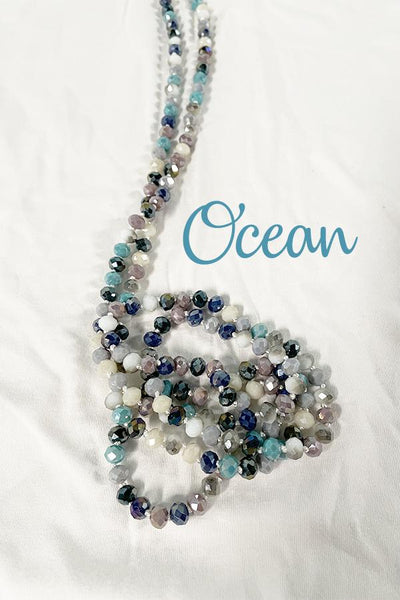 Wrap Necklaces 60" - All Colors jewelry ViVi Liam Jewelry Ocean 